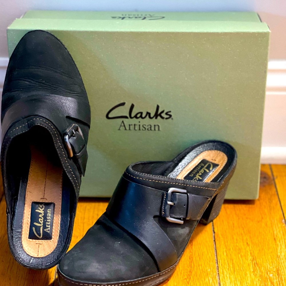 Clarks Artisan Collection Gallery Open Mule Size 8